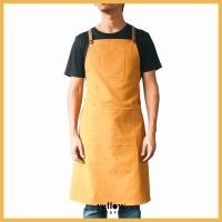 ราคา Apron ผ้ากันเปื้อน Cafe apron Mustard (12065705)
