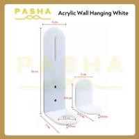 ราคา Pasha ที่แขวนขวดอะคริลิคติดผนัง สำหรับบรรจุภัณฑ์อเนกประสงค์ White Acrylic (12069131)