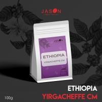 ราคา Jason Coffee Roaster เมล็ดกาแฟคั่ว Ethiopia Yirgacheffe washed process 500g. 1kg. 1kg. (12069159)