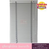 ราคา KACEE มู่ลี่อะลูมิเนียม รุ่นแกนปรับ ใบขนาด 35 มม. สีเทา KC35/826 Special Gray หนา 0.21 มม. เทปผ้าสีเทา 90*130 ซม. (12066463)