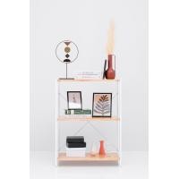 ราคา MikeMira ชั้นวางของ 3 ชั้น ไม้ยางพาราประสาน ระบบโมดูล่าร์ 60x40x85 (12067019)