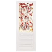 ราคา HOMICA ประตู พีวีซี PVC 2 กระจก ปลาคาร์ฟ KOI NO.1 80x200ไม่เจาะ (12070158)