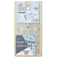 ราคา Omnigrid ไม้บรรทัดสำหรับวัดและตัดผ้า ขนาด 4x8 นิ้ว 611474 (12066952)