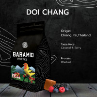 ราคา Baramio เมล็ดกาแฟคั่วดอยช้างอาราบิก้า 100% ขนาด 250 กรัม คั่วเข้ม,บดดริป (12059776)