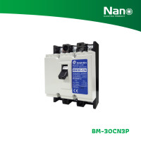 ราคา Nano เซอร์กิตเบรกเกอร์ SHIHLIN/NANO 3P 30AF (10A,15A,20A ,30A) (1 ชิ้น/กล่อง) รุ่น BM-30CN3P BM-30CN3P10A (12072883)