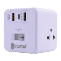 ราคา JA GAMING GEAR ปลั๊กพ่วงแบบพกพา Toshino CU-43USB 2ม / CW-33USB 2ม. / CU-42 2ม. ปลั๊กพ่วง USB CU-20PD (12072907)