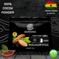 ราคา baramio ผงโกโก้กาน่าชนิดสีเข้ม 100% คีโตทานได้ ขนาด 500 กรัม (12059740)