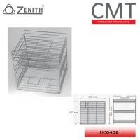 ราคา Kangaroo 5#UC-0402 ตะแกรง 3 ชั้นใส่ขวด 450x430x450 มม. 450x430x450มม. (12073598)