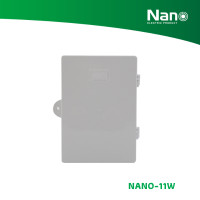ราคา NANO ตู้กันน้ำพลาสติก 4.5x6.5x3.5" (20 ชิ้น/กล่อง) รุ่น NANO-11 ขาว NANO-11W (12082295)