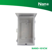 ราคา NANO ตู้กันฝน 8x12.5x6" (1 ชิ้น/กล่อง) รุ่น NANO-101 ขาวฝาใส NANO-101CW (12082422)