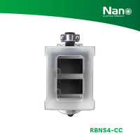 ราคา NANO บล็อกยางเปล่า ใส่เต้ารับได้ 4 ช่อง + ฝา PC กันน้ำ (1 ชิ้น/กล่อง) รุ่น RBNS4-CC 16A RBNS4-CC (12082607)
