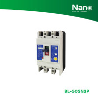 ราคา NANO เซอร์กิตเบรกเกอร์กันดูด SHIHLIN/NANO MCCB 3P 50AF (15A, 20A, 30A ) (1 ชิ้น/กล่อง) รุ่น BL-50SN3P 15A BL-50SN3P15A (12072779)