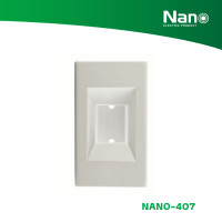 ราคา NANO กล่องครอบเบรกเกอร์แบบฝัง 2x4" (50 ชิ้น/กล่อง) รุ่น NANO-407 ขาว NANO-407 (12072906)