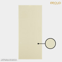 ราคา PROUD บานประตู PVC รุ่น MD ห้องน้ำ บานเรียบ ประตูเคลือบผิว ป้องกันเชื้อราและคราบดำ MD01 ขนาด 70x200x3.5 สีครีมเจาะลูกบิดทรงกลม (12078761)