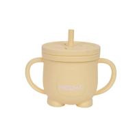 ราคา MEEM แก้วหัดดื่มซิลิโคนกันสำลัก ถ้วยหัดดื่ม Penguin เหลืองอ่อน(รุ่นเก่า) (12081934)