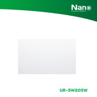 ราคา NANO สวิตช์ 2 ทาง 16 แอมป์ 250 โวลท์ ขนาด 3 ช่อง Urban series (1 ชิ้น/กล่อง) รุ่น UR-SW203 ขาว UR-SW203W (12082300)
