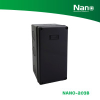 ราคา NANO กล่องกันน้ำ 5x10x3.5" (20 ชิ้น/กล่อง) รุ่น NANO-203 ดำ NANO-203B (12089975)