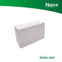 ราคา NANO กล่องครอบสวิตช์ปลั๊กไฟ NANO 3x5.5x2.5" (50 ชิ้น/กล่อง) NANO-405 ขาว NANO-405 (12098243)