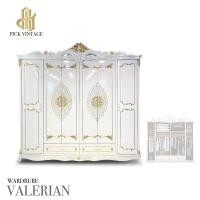 ราคา TRIODECOR VALERIAN WARDRUBE ตู้เสื้อผ้าหลุยส์ 6บาน 2ลิ้นชัก PEARLESCENT WHITE SERIES รุ่น วาเรเลี่ยน ต่างจังหวัด / แพค (12102576)