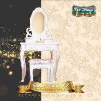 ราคา TRIODECOR โต๊ะเครื่องแป้งเจ้าหญิง วินเทจ รุ่น OLIVIA II โอลิเวีย-2 classic (12100198)
