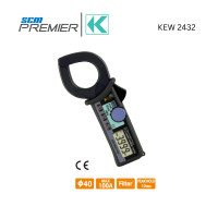 ราคา kyoritsu แคล้มป์มิเตอร์ดิจิตอล (leakage clamp meter) รุ่น 2432 (12107560)