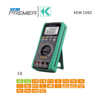 ราคา kyoritsu มัลติมิเตอร์ดิจิตอล (digital multimeter) รุ่น 1062 (12107564)