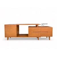 ราคา Kanyavee Wood ตู้วางทีวีไม้สัก รุ่น M117 ขนาด 45X200X70 cm. สีสักทอง (12094936)