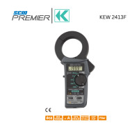 ราคา kyoritsu แคล้มป์มิเตอร์ดิจิตอล (leakage clamp meter) รุ่น 2413f (12107561)