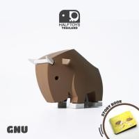 ราคา HALFTOYS (ฮาล์ฟทอยส์) Half Animal : Gnu (Story Book) ของเล่นเสริมพัฒนาการเด็ก 3 ขวบขึ้นไป classic (12130152)