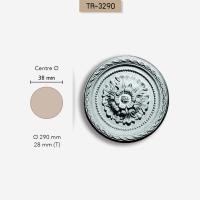 ราคา TIPTOP บัวติดเพดาน บัวฐานโคมไฟ ฐานโคมไฟติดเพดาน ติดฝ้าเพดาน โคมไฟระย้า TR-3290 (12113188)