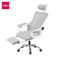 ราคา Deli เก้าอี้ทำงาน เก้าอี้สำนักงาน ที่นั่งเพื่อสุขภาพ รวมพนักพิงศีรษะ ปรับสูงต่ำได้ อุปกรณ์สำนักงาน Office Chair E4935-grey (12112716)
