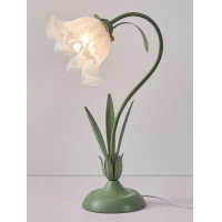 ราคา FairyHouse โคมไฟตั้งโต๊ะ สำหรับห้องนอน อ่านหนังสือ โคมไฟ TL23-49 ปรับแสงได้ เขียว (12111025)