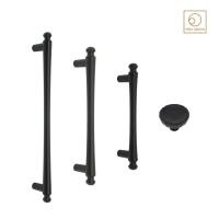 ราคา KAZA เซตมือจับเฟอร์นิเจอร์และปุ่มจับเฟอร์นิเจอร์ มือจับแบบดึง มือจับบานตู้ ปุ่มจับ แพนยูเนี่ยน (Pan Union) ปุ่มจับ ดำ (12117038)