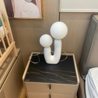 ราคา FairyHouse โคมไฟตั้งโต๊ะ สำหรับห้องนอน อ่านหนังสือ TL23-48 ปรับแสงได้ ขาว (12111021)