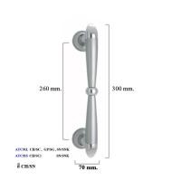 ราคา A-TENTORI มือจับประตูแบบดึงไม่มีลอค มือจับประตูบานใหญ่ มือจับประตู อุปกรณ์ฟิตติ้ง แพนยูเนี่ยน (Pan Union) เงิน (12120607)