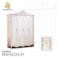ราคา TRIODECOR ตู้เสื้อผ้าวินเทจ 4บาน 180ซม. รุ่น Mafalda IV มาเฟลดา-4 ต่างจังหวัด/แพค (12102531)
