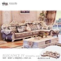 ราคา TRIODECOR โซฟาหลุยส์เข้ามุม Elegance Sofa 4 เอลิแกนซ์ 4 classic (12102984)