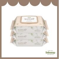 ราคา Bebesup ทิชชู่เปียกเด็ก ย่อยสลาย (รุ่นเนเจอร์ โกล์ด) 60 แผ่น x 3 แพ็ค_Baby Wipes_Biodegradable Nature Gold60 x 3 (12130689)