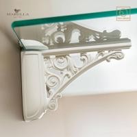 ราคา BOSETTI-MARELLA ฉากรับชั้นติดผนังแบบพับ ฉากรับชั้น อุปกรณ์ฟิตติ้ง แพนยูเนี่ยน (Pan Union) ทองเหลืองรมดำ 125 x 95 mm (12113332)