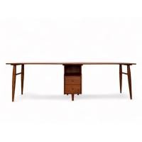 ราคา MB Teak โต๊ะทำงานไม้สัก รุ่นSKU-00356 สีสักทอง (12115998)