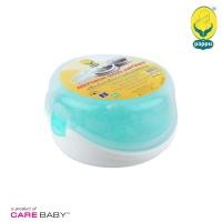 ราคา Pappu ที่นึ่งฆ่าเชื้อขวดนมด้วยเตาไมโครเวฟ สีฟ้า (12117203)