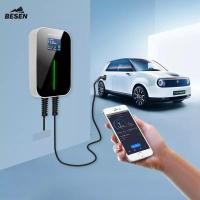 ราคา Besen )เครื่องชาร์จรถไฟฟ้า ติดผนังขนาด 22KW รุ่น APP 3phase / Fulfill EV-EV Charger Wallbox Charger BS20-APP/Bluetooth ดำ,standard (12145128)