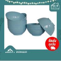 ราคา SmallEvting ชามกลมญี่ปุ่น รุ่น 690 ขนาด 6 นิ้ว ชามพลาสติก ชามก๋วยเตี๋ยว ชามกลมญี่ปุ่น ( ยกโหล 12 ใบ ) เขียวอ่อน (12128509)