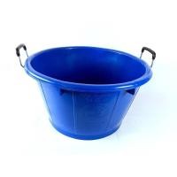 ราคา SmallEvting กะละมังพลาสติกใบใหญ่ตรางู มีหูจับ เบอร์6 ขนาด49cm. คละสี กะละมังซักผ้า กะละมังพลาสติกใหญ่ น้ำเงินเข้ม (12129869)