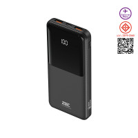 ราคา ztec l100 แบตสำรอง ความจุ 10000mah จ่ายไฟสูงสุด 22.5w max ชาร์จพร้อมกันได้สูงสุด 3 อุปกรณ์ -1y (12143368)