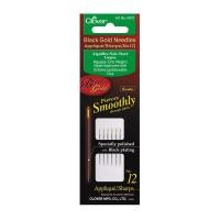 ราคา clover เข็มแอปลิเค เบอร์12 ยี่ห้อ clover รุ่น black gold hand sewing needles ck4972 (12148645)