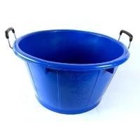 ราคา SmallEvting กะละมังพลาสติกใบใหญ่ตรางู มีหูจับ เบอร์10 ขนาด62cm. คละสี กะละมังซักผ้า กะละมังพลาสติกใหญ่ น้ำเงินเข้ม (12129802)