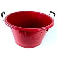 ราคา SmallEvting กะละมังพลาสติกใบใหญ่ตรางู มีหูจับ เบอร์10 ขนาด62cm. คละสี กะละมังซักผ้า กะละมังพลาสติกใหญ่ แดง (12129803)