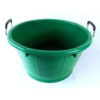 ราคา SmallEvting กะละมังพลาสติกใบใหญ่ตรางู มีหูจับ เบอร์10 ขนาด62cm. คละสี กะละมังซักผ้า กะละมังพลาสติกใหญ่ สีเขียวเข้ม (12129804)