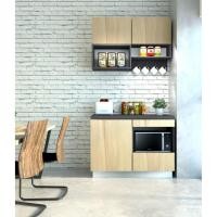 ราคา el bano ชุดครัวสำเร็จรูป piatto สีเบส ขนาด 120x58x200ซม (12151588)